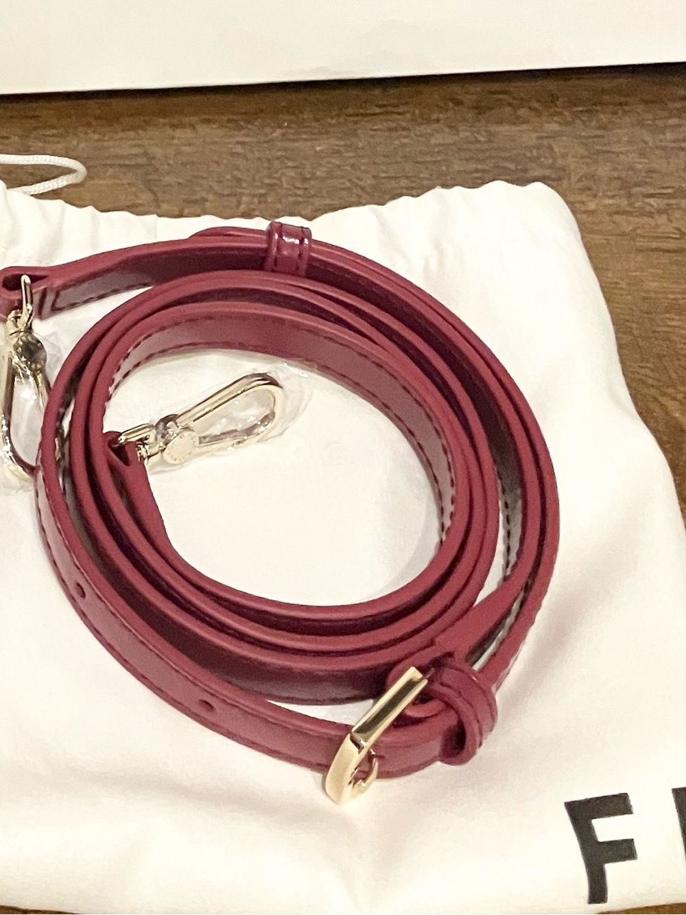 Rare Furla Lacca Patent Leather Mini Bucket Bag NWOT - Picture 5 of 13